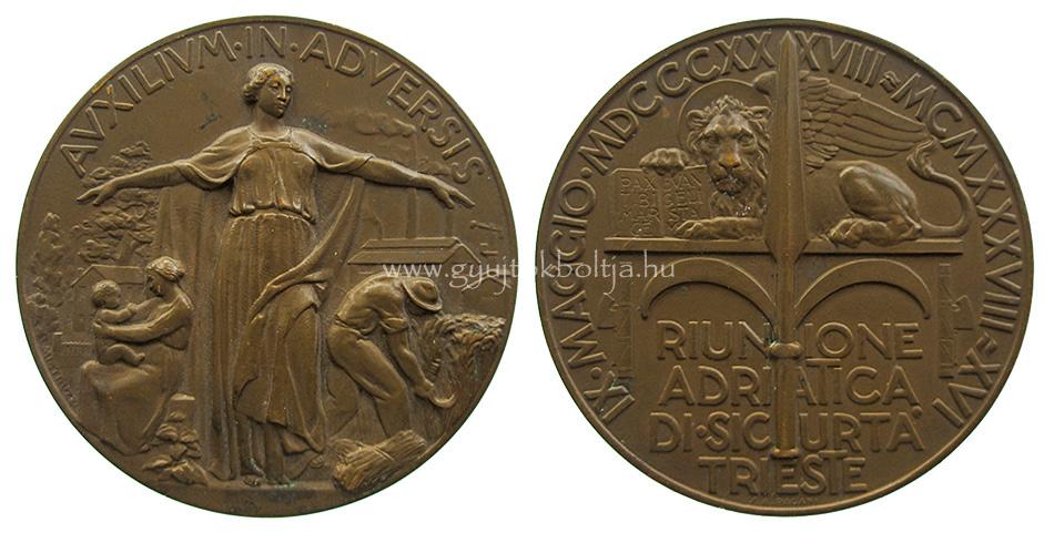 Mistruzzi/Pagani: Adria Biztos�t� 100 �ves �vfordul� 1938 Triest